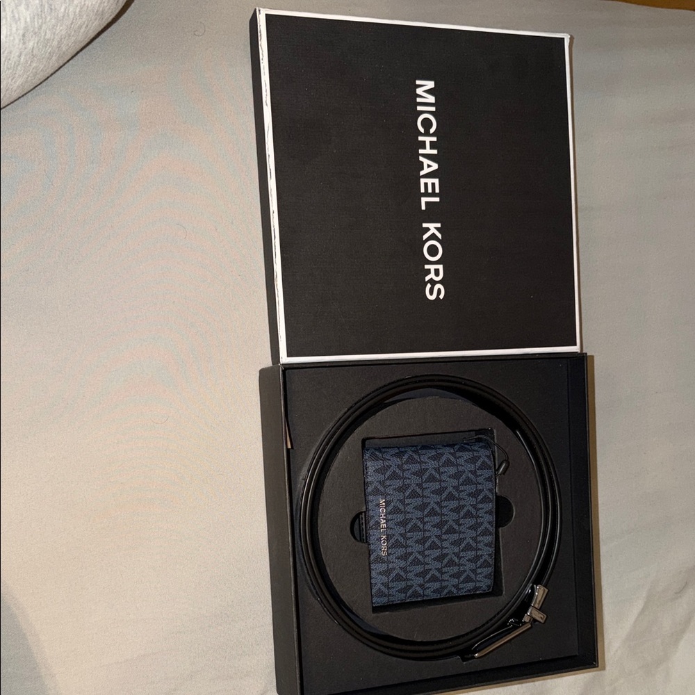 Michael Kors Belt and Wallet